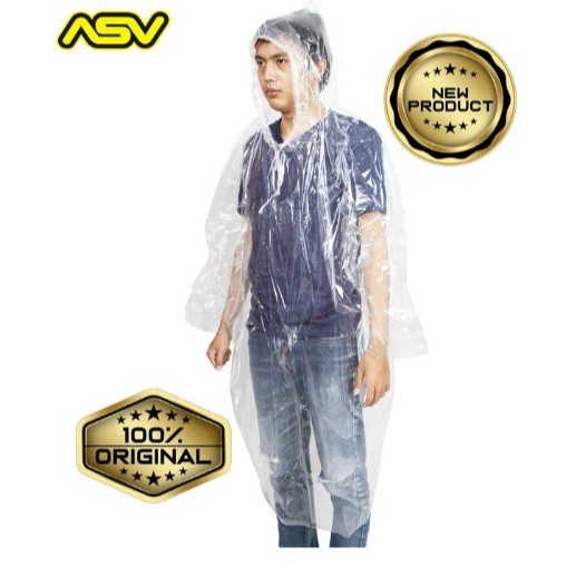 Jual ASV Jas Hujan Plastik Portable | Shopee Indonesia