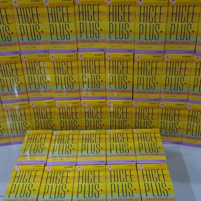 Jual HICEE PLUS VITAMIN C 120 TABLET ORIGINAL JAPAN Shopee Indonesia