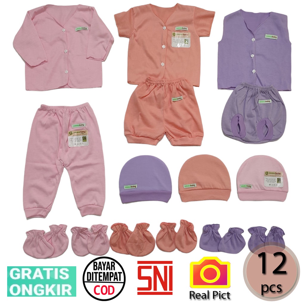 Jual 18 PCS Setelan Baju Bayi Celana Bayi Set Lengkap Kado Lahiran Bayi ...