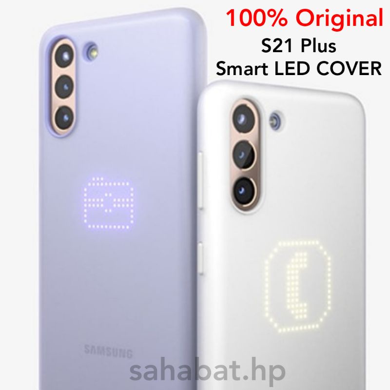 Samsung Galaxy S21 Plus S21+ Original Smart LED Cover Casing Lampu Case  Kesing