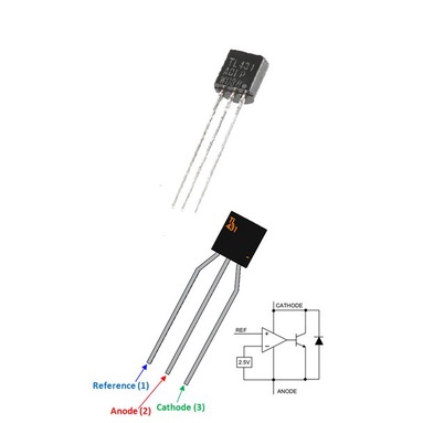 Jual TL431 KA431 LM431 Programmable Shunt Regulator TO92 | Shopee Indonesia