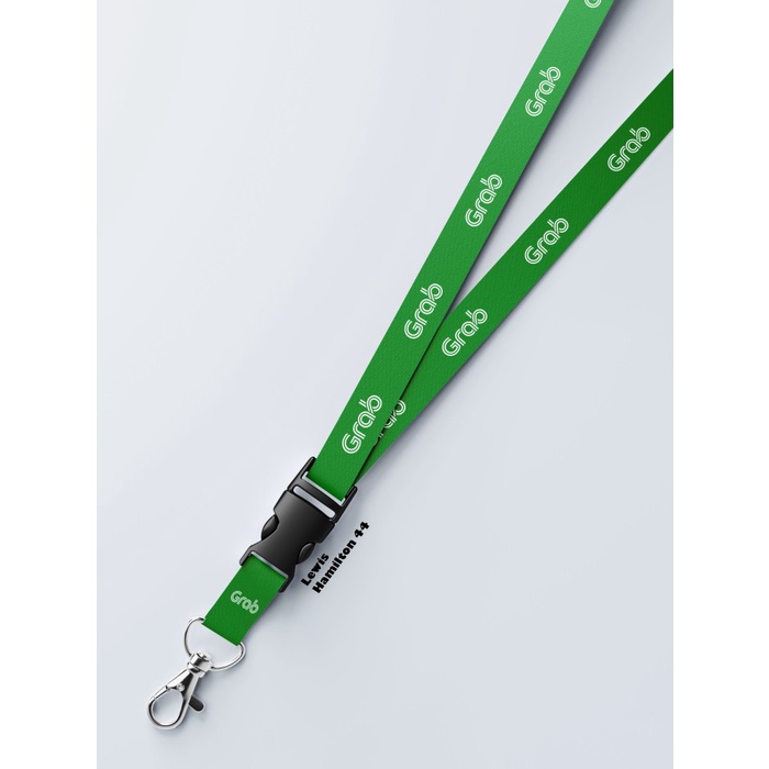 Jual Lanyard Grab Bisa Satuan Custom Bisa Request | Shopee Indonesia