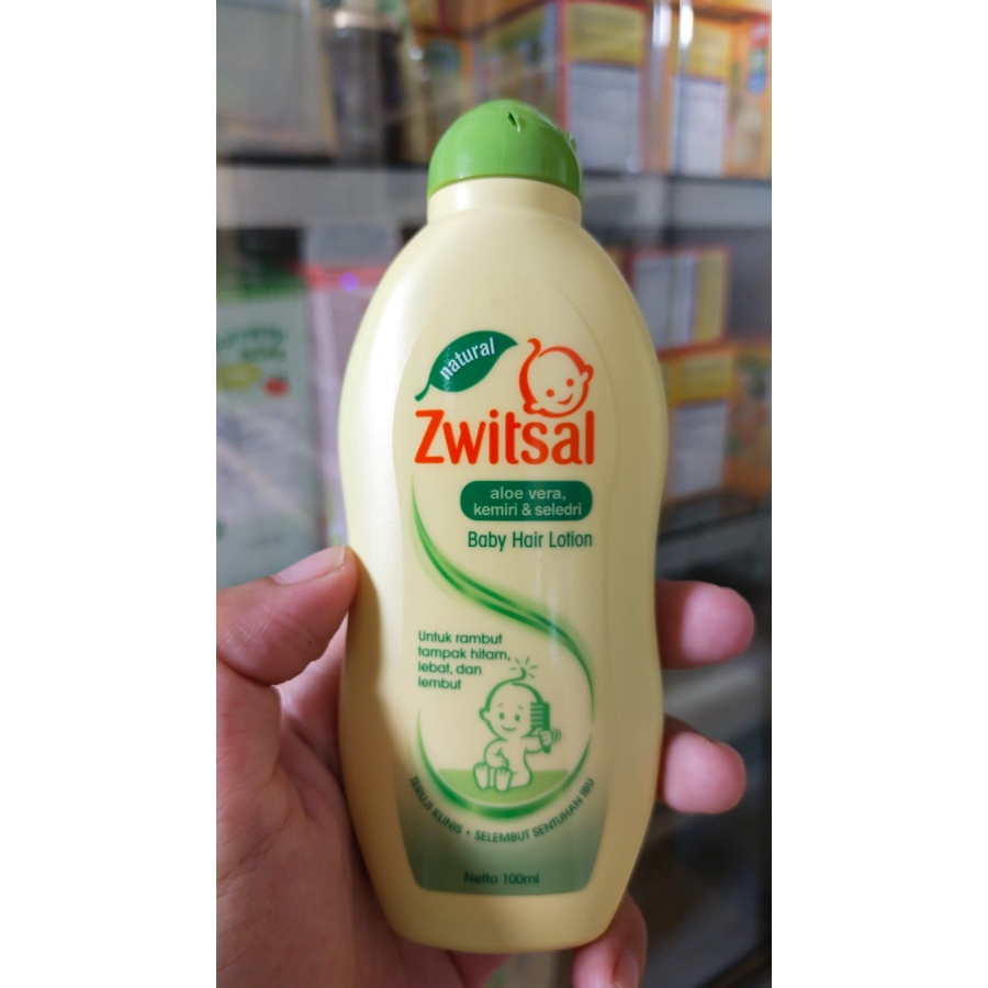 Jual Zwitsal Hair Lotion Aloevera Kemiri Seledri 100ML Shopee Indonesia