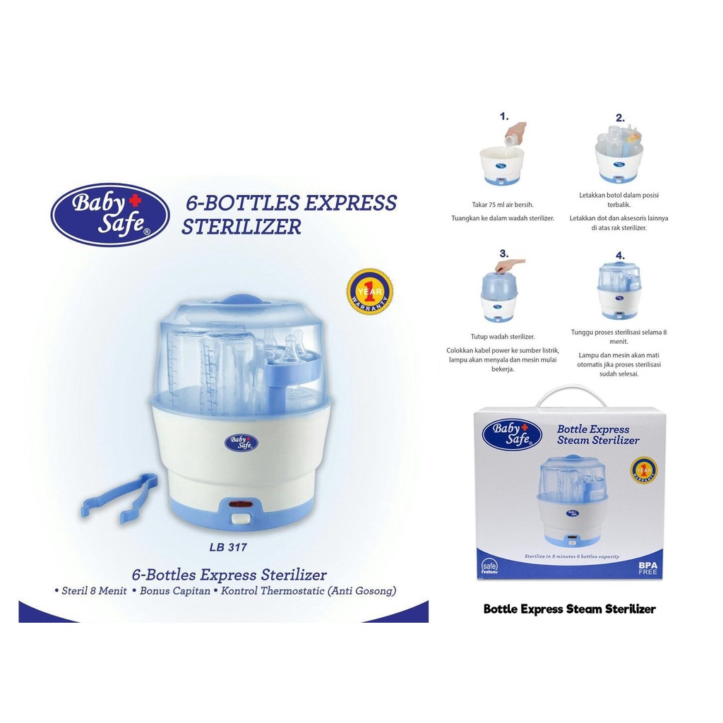 Baby store safe sterilizer