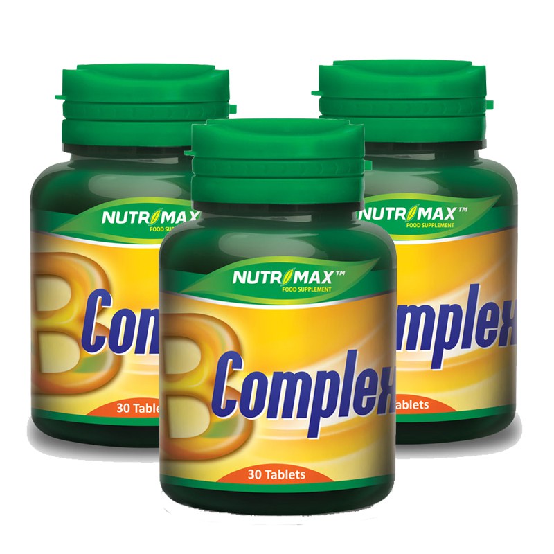 Jual NUTRIMAX B COMPLEX 30 TABLET Vitamin Syaraf Pegal-pegal | Shopee ...