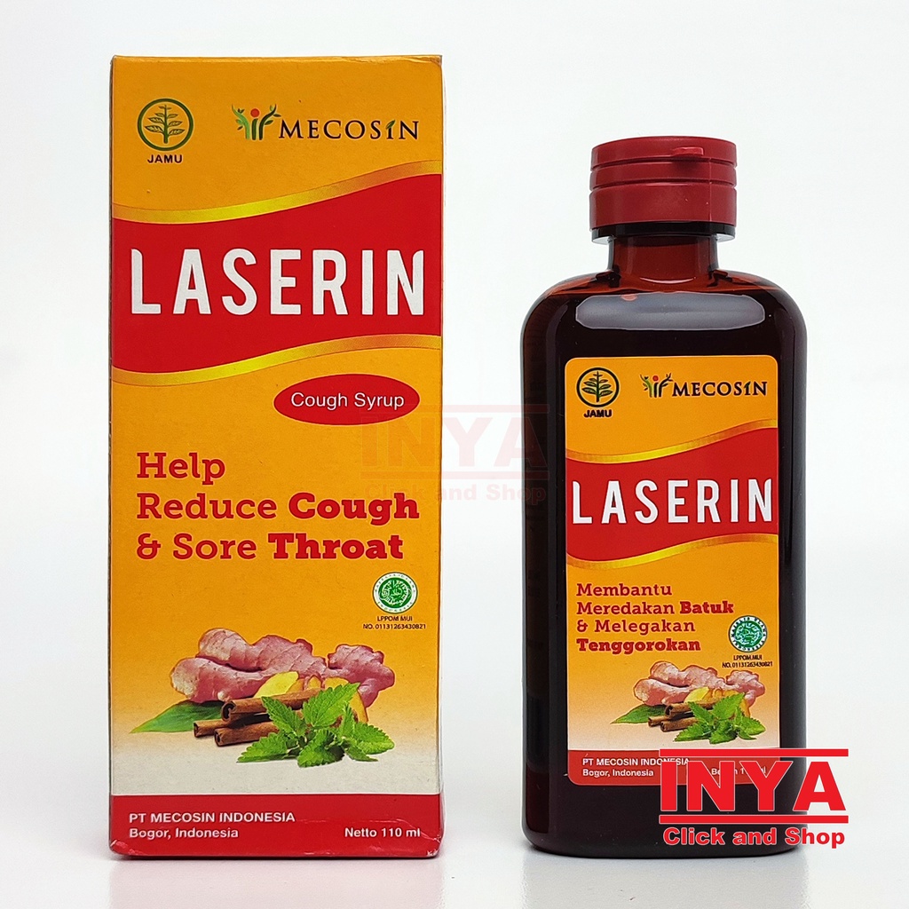 Jual LASERIN COUGH SYRUP 110ml - Obat Batuk | Shopee Indonesia