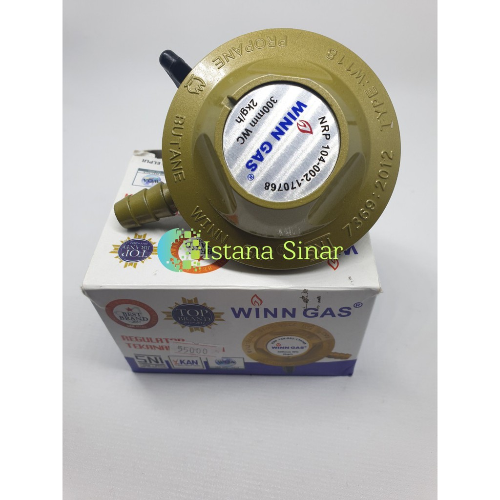 Jual Regulator Winn Gas + Meter | Shopee Indonesia