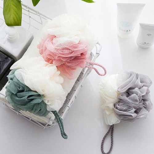 Jual Shower Puff Super Premium Quality 2 Tone Color [Sponge Mandi 2 ...