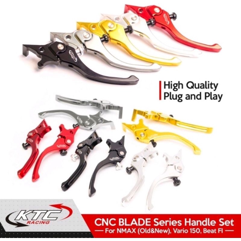 Jual handle rem set ktc racing original Yamaha nmax old dan new PNP