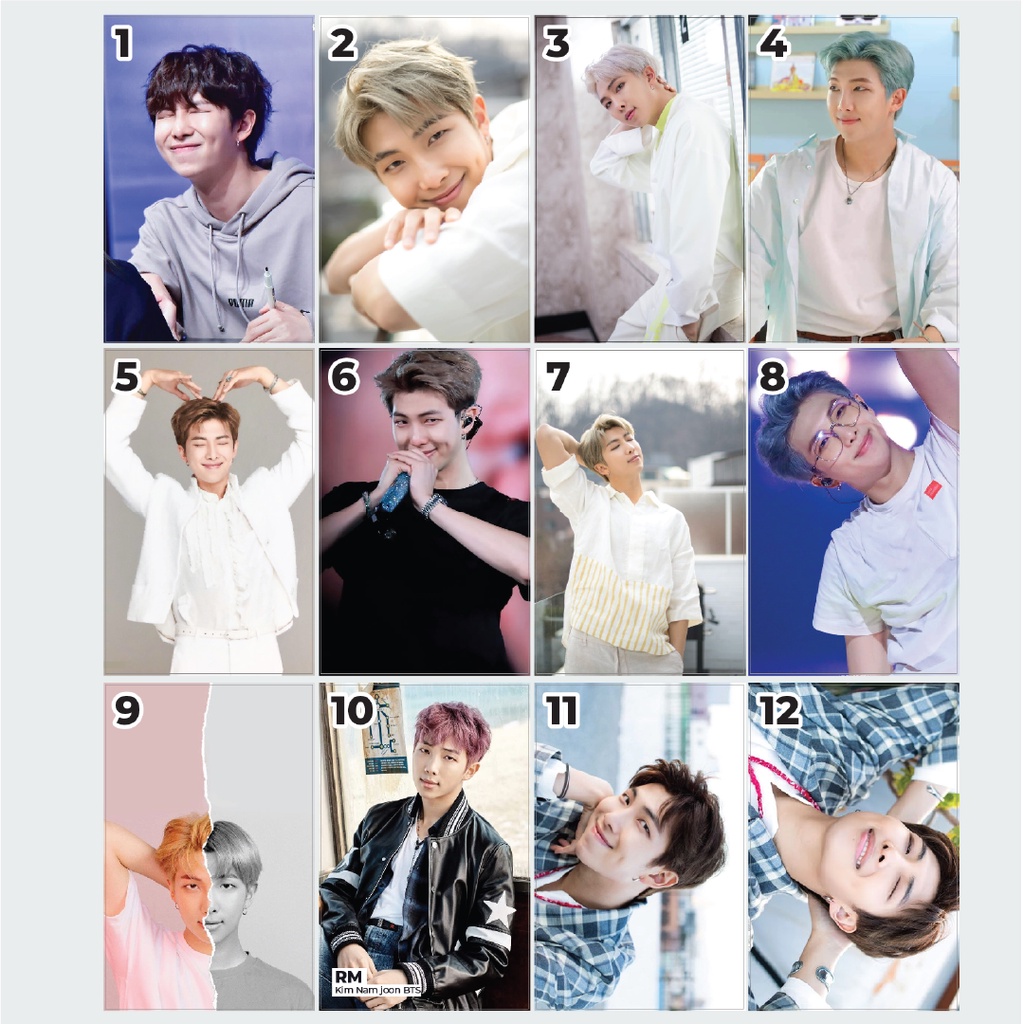 Jual Cetak Photo Card BTS Bangtan Boys QR Code Bank Direct Print di ...