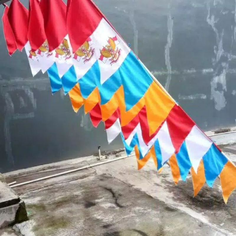 Jual KODI Bendera Umbul Umbul Gergaji Mata Tosca Pcs Shopee Indonesia