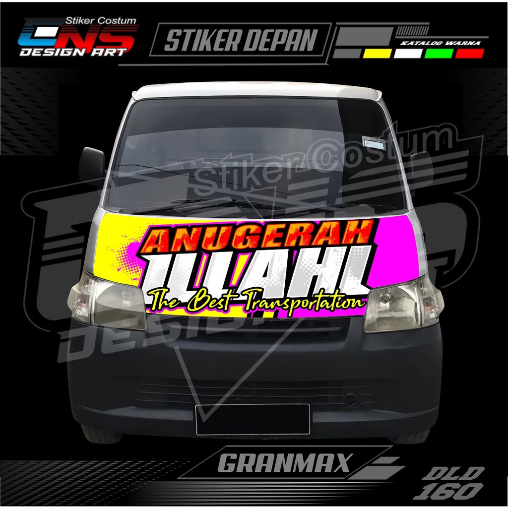 Jual Jual Promo Murah Stiker Depan Stiker Kabin Depan Daihatsu GRANMAX ...