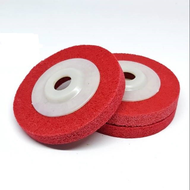 Jual Non Woven Abrasive 4 Inch - Poliac Poliak Poles Stainless Woolen ...