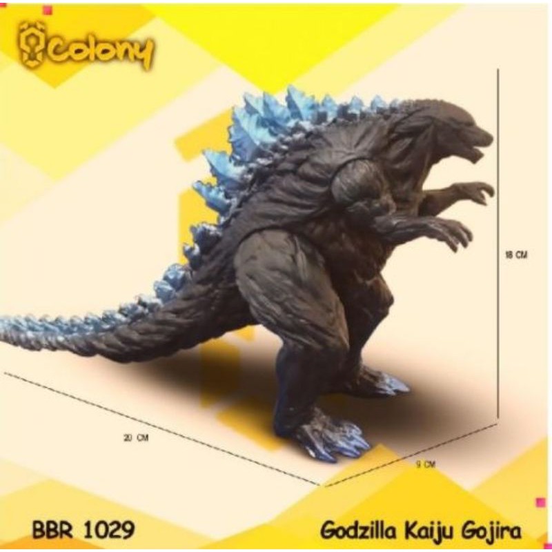 Jual Bbr Godzilla Godzila Gozila Gozilla Monster Ultraman Ultramen