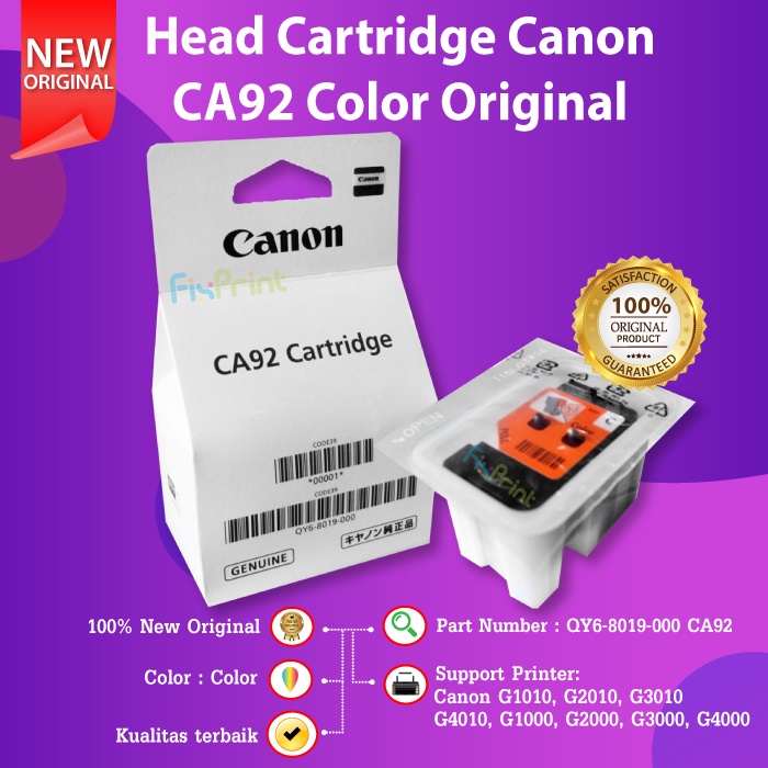 Jual Head Cartridge Printer Canon G1010 G2010 G3010 G4010 G1000 G2000