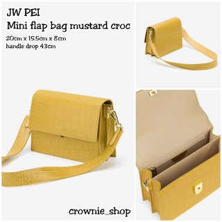 Jual JW PEI mini flap bag - Ivory Lizard di Seller Edumart Super -  Cengkareng Timur, Kota Jakarta Barat