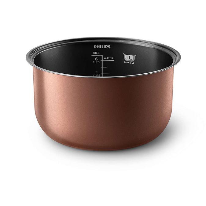 Jual PHILIPS Premium Rice Cooker 1 Liter HD3126 Shopee Indonesia