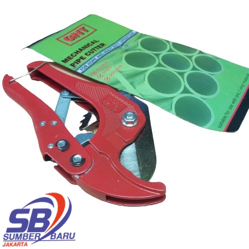 Jual GUNTING PIPA PVC GAGANG MERAH / PIPE CUTTER HAND TOOL RED MURAH