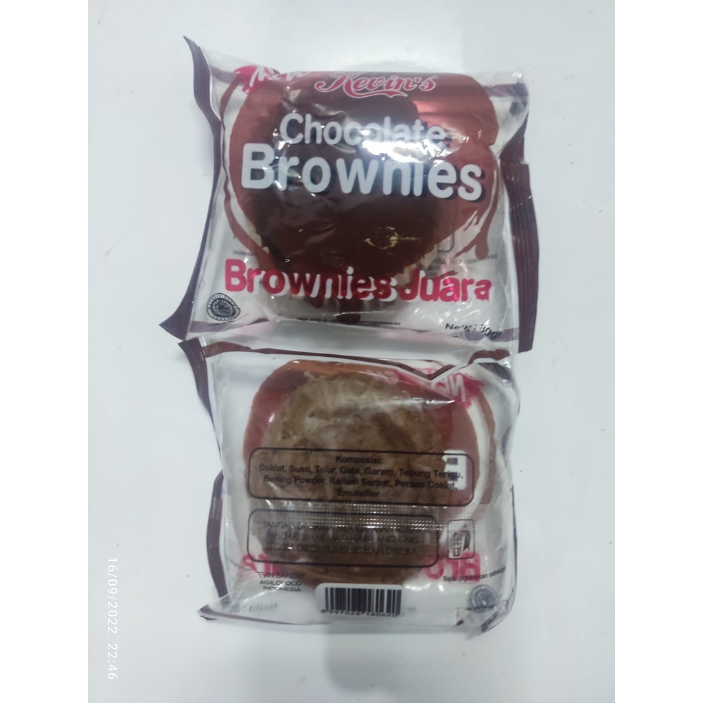 Jual Brownies panggang pisang, pandan, coklat, kemasan box cup Shopee
