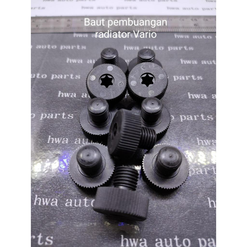 Jual Paket 40pc Baut Bolt Cock Drain Pembuangan Tutup Radiator Vario ...