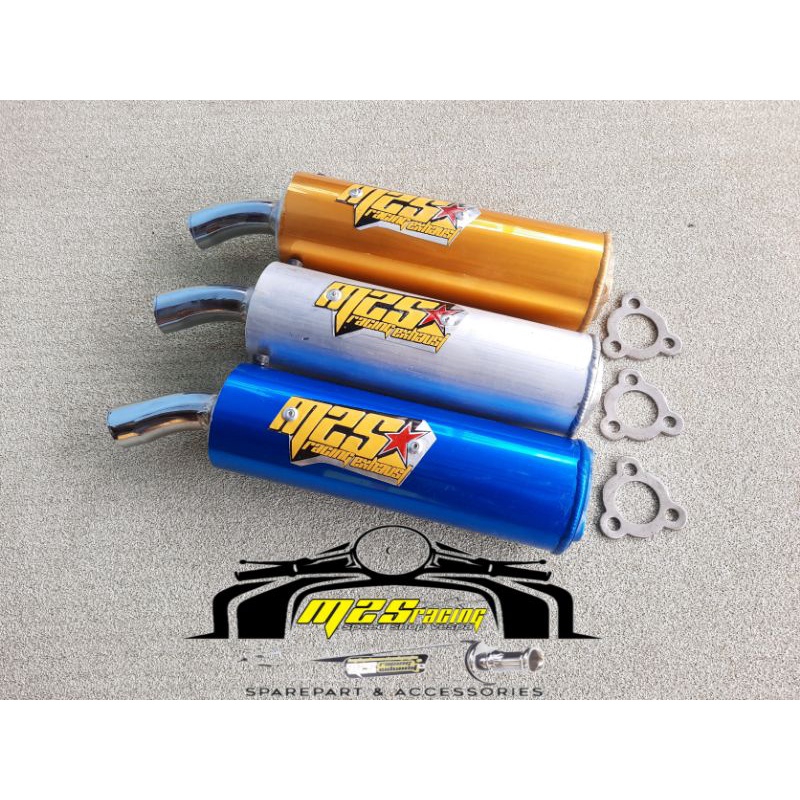 Jual selnser knalpot stinger knalpot vespa racing knockdwon | Shopee ...