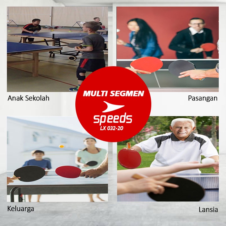 Jual SPEEDS Bet Tenis Meja Bat Pingpong Table Tennis Racket Handle ...