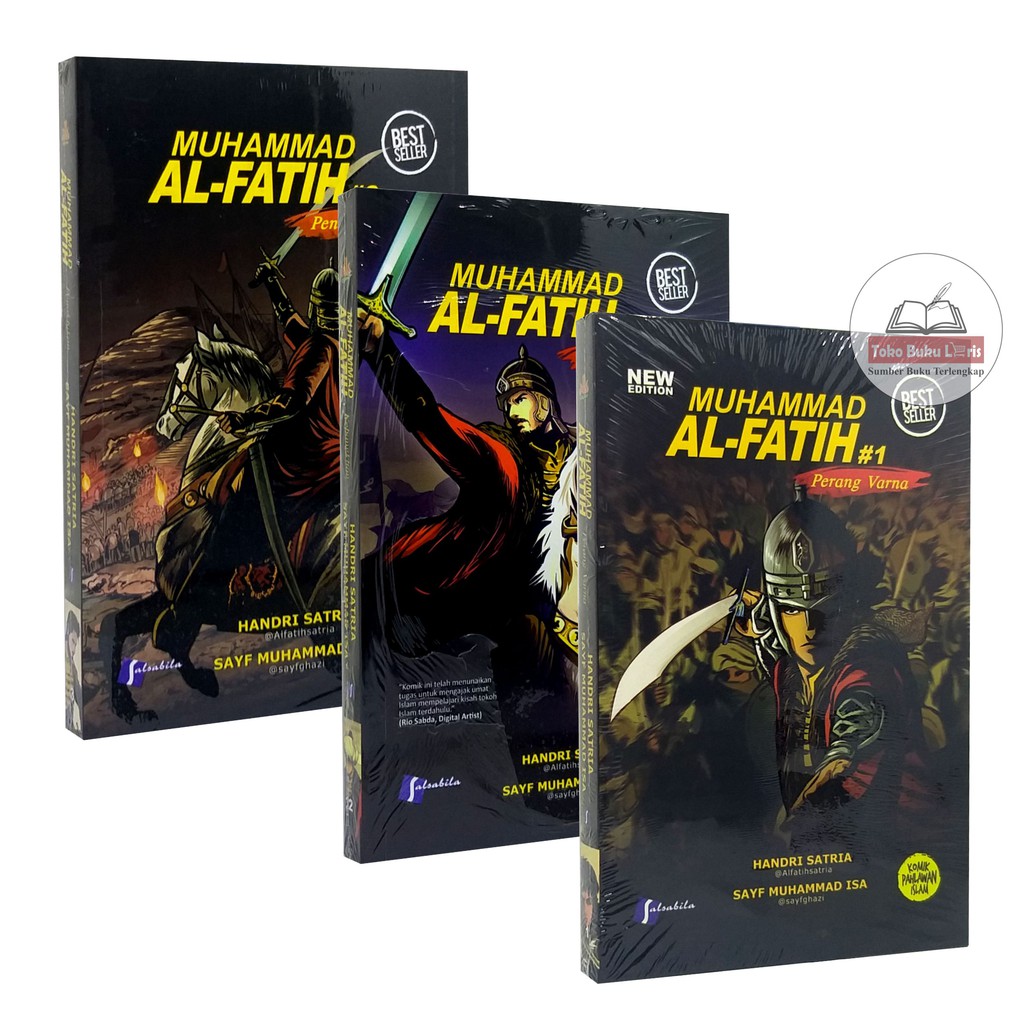 Jual Komik Muhammad Al Fatih Jilid 1 2 3 Original Salsabila Shopee