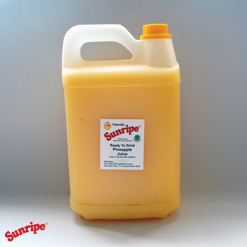 Jual SUNRIPE Juice 5 Liter (Chill Juice) - Jus Buah Campuran | Shopee ...