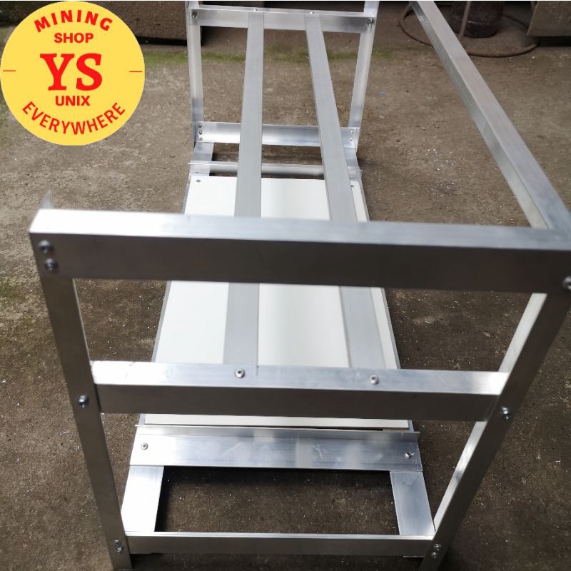 Jual Rak Mining Knock Down/ Rack Mining Rig 6 VGA / Casing Mining ...