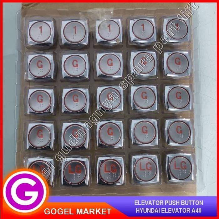 Jual Tombol Lift Hyundai/ Elevator Push Button Lift | Shopee Indonesia