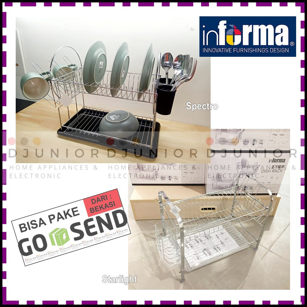 Jual INFORMA - STARLIGHT SPECTRO SALVADORE SALVANORE / DISH RACK 2 ...