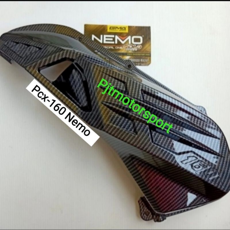 Jual Tutup Cover Filter Hawa Honda Adv Pcx Vario Motif Carbone Nemo Original