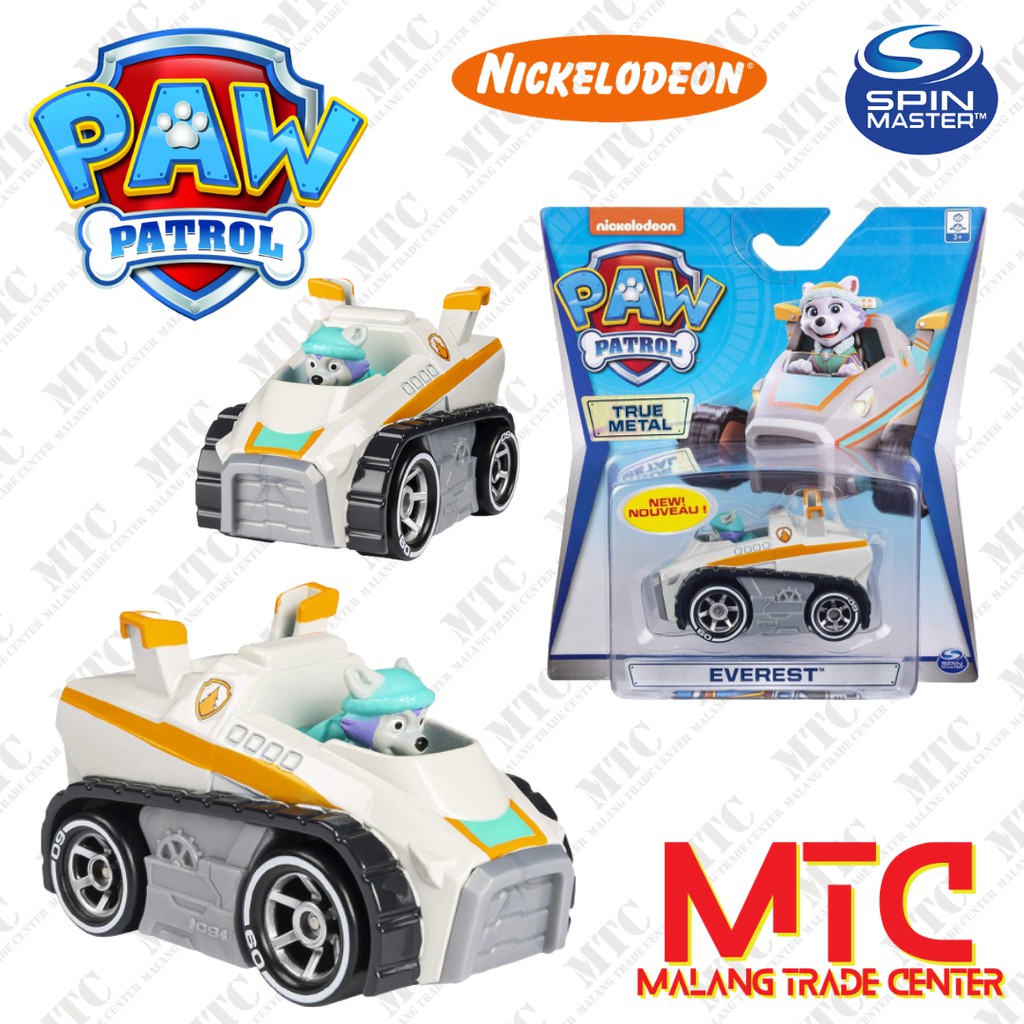 Jual PAW PATROL Everest Diecast True Metal Original Spin Master Official Nickelodeon Shopee