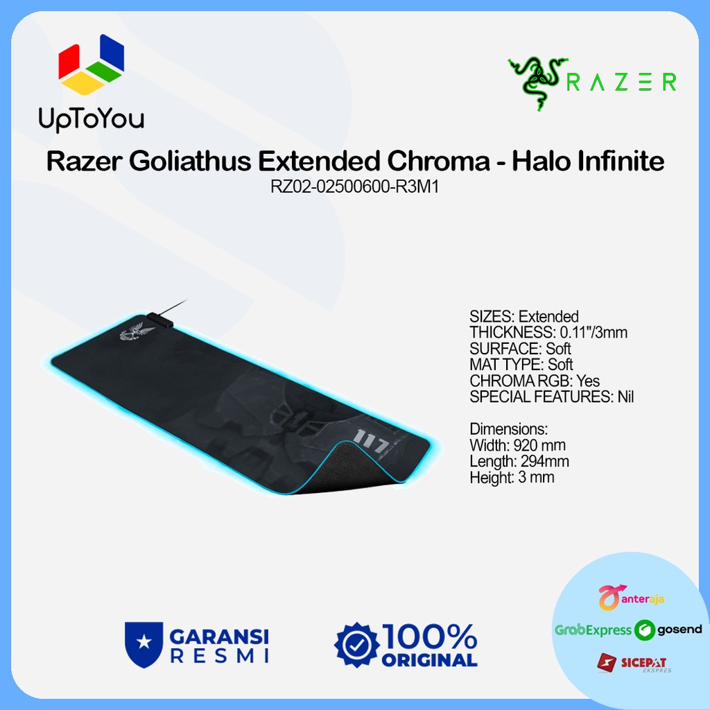 Jual Razer Goliathus Extended Chroma - Halo Infinite Edition | Shopee ...