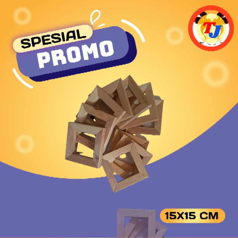 Jual SPANRAM / FRAME / RANGKA UNTUK KANVAS LUKIS FOTO 15X15CM 20X20CM ...