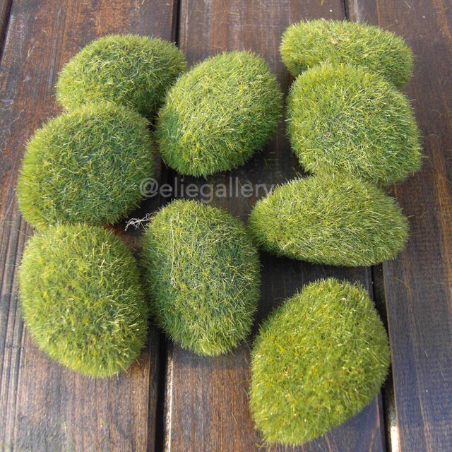 Jual Moss Artificial Medium / Moss Artificial Grass (1 Bungkus 10 pcs
