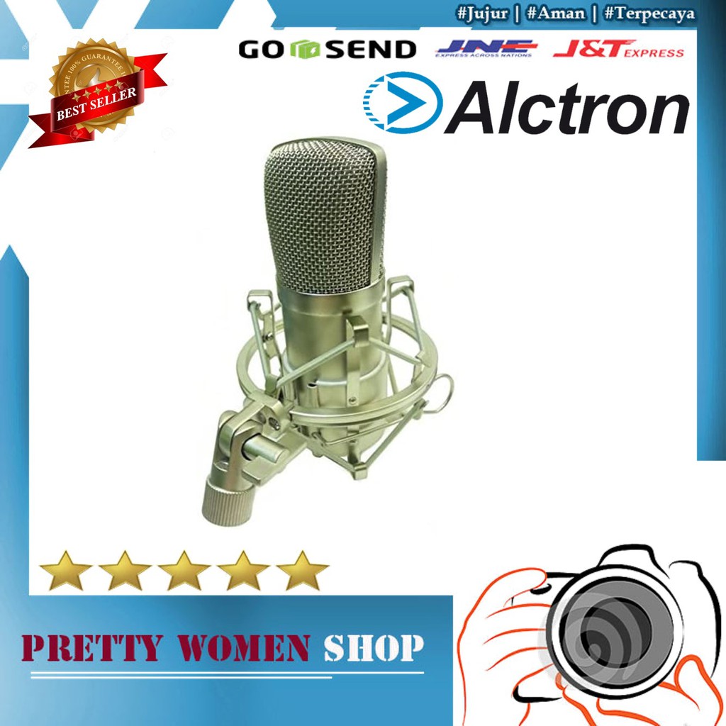 Jual ALCTRON MICROPHONE CONDENSER MC001 | Shopee Indonesia