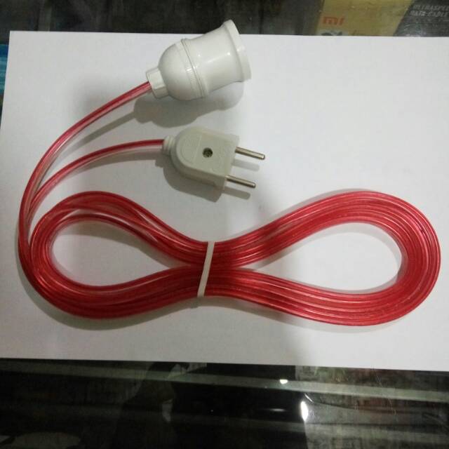 Jual Fitting lampu kabel listrik transparan Shopee Indonesia