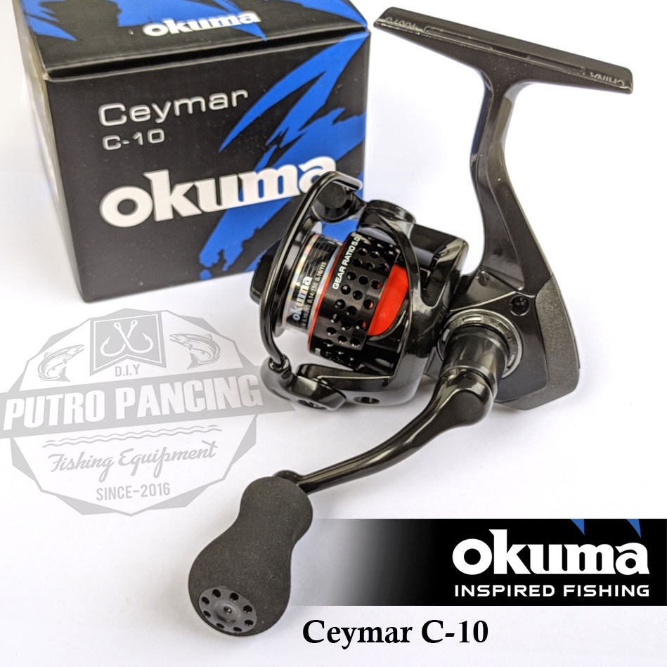 Jual Reel Okuma Ceymar C-10 RedBlack