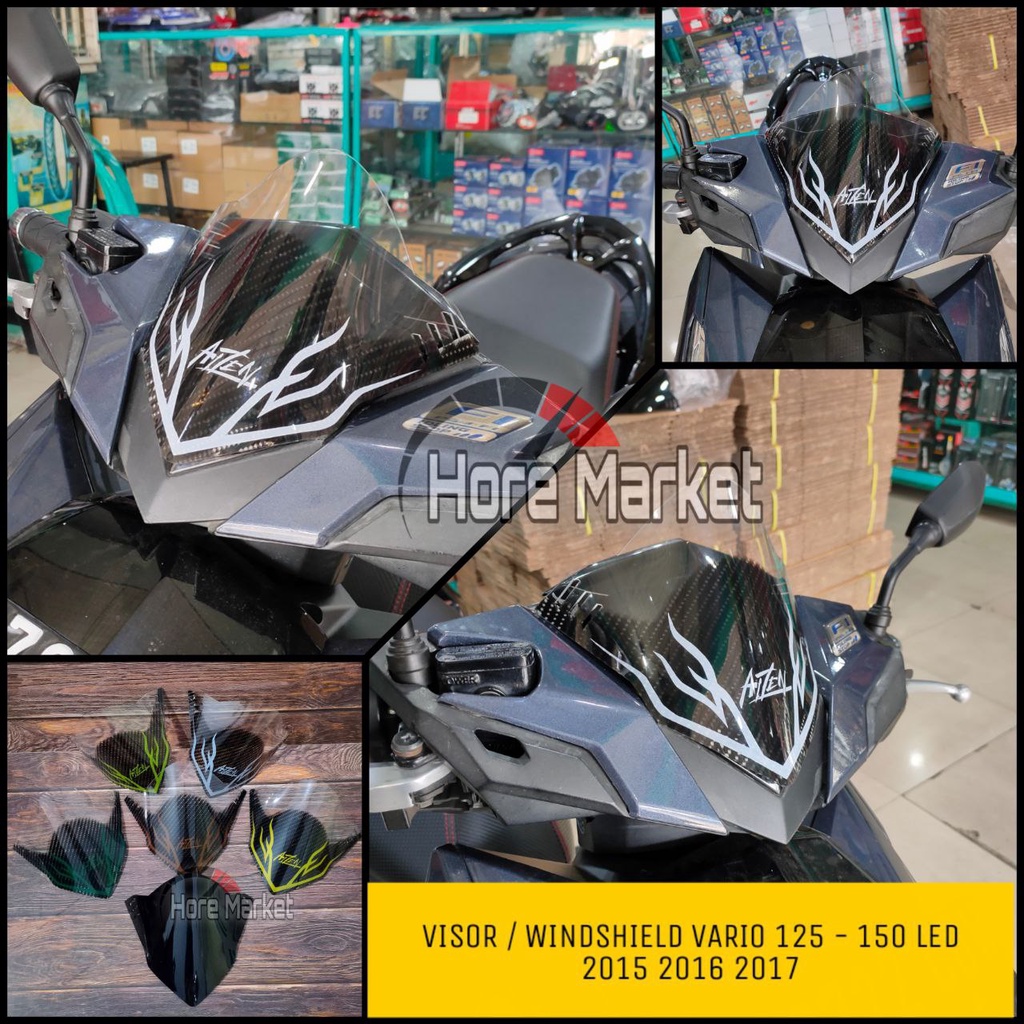 Windshield vario 125 new arrivals