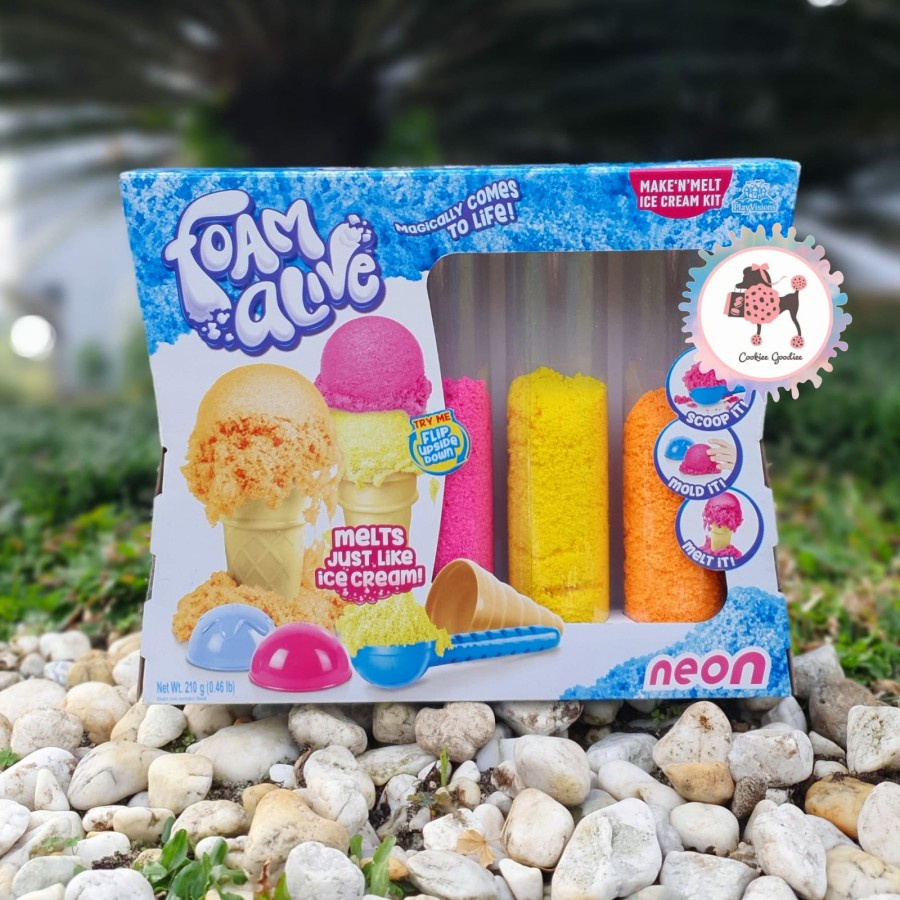 Foam alive ice cream hotsell