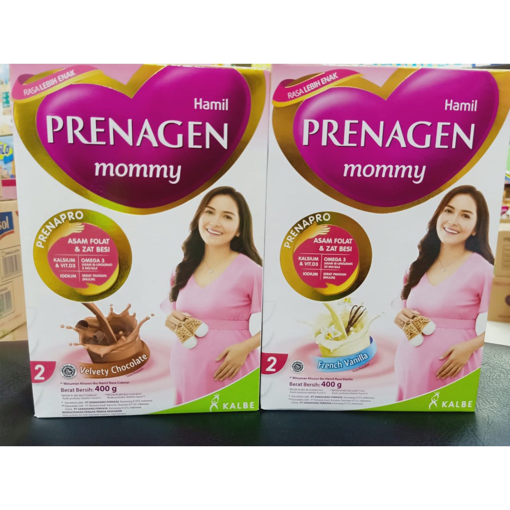 Jual Prenagen Mommy 360gr Vanillacoklatstrawberrymokakchijau Shopee Indonesia 1450