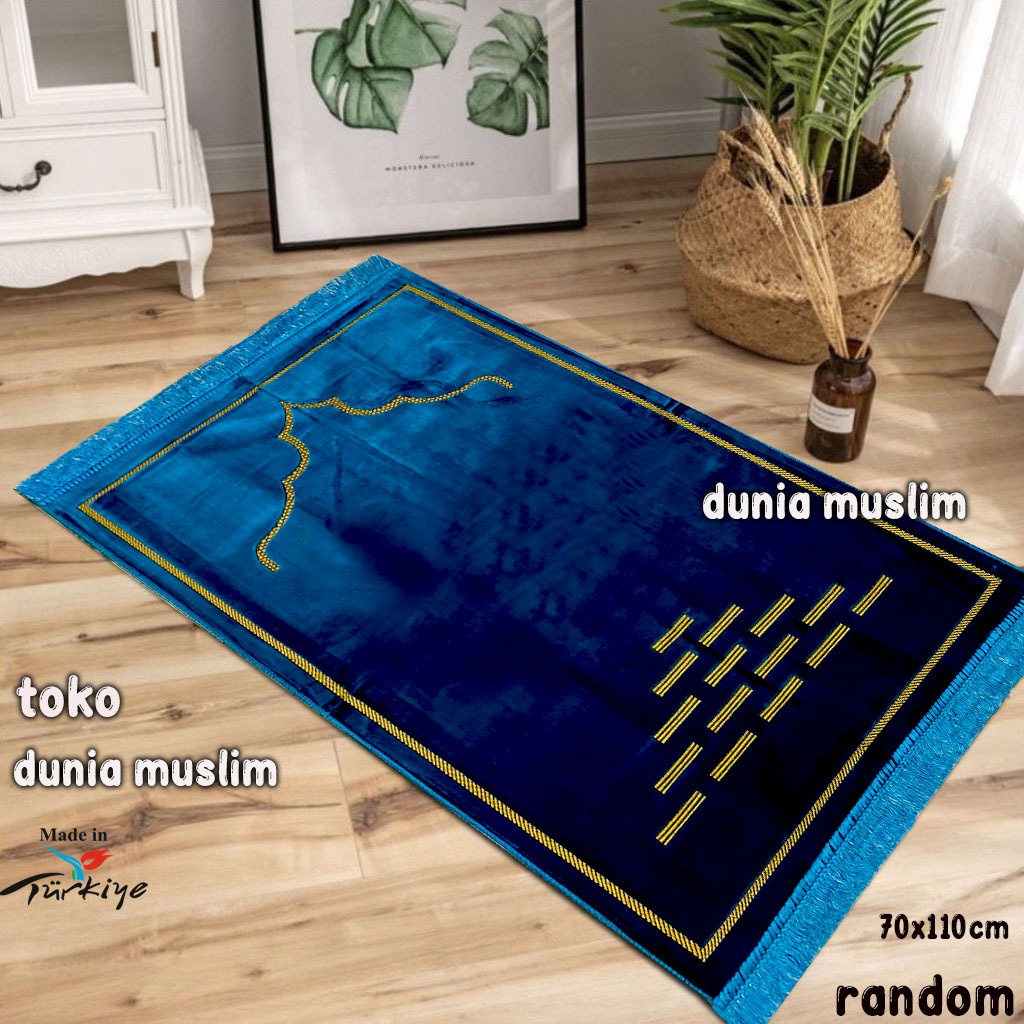 Jual Sajadah Turkey Motif Polos Ukuran 70x110 Cm Premium | Shopee Indonesia