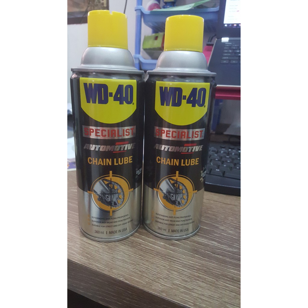 Jual WD-40 WD40 WD 40 Specialist Chain lube Chainlube Lubricant ...