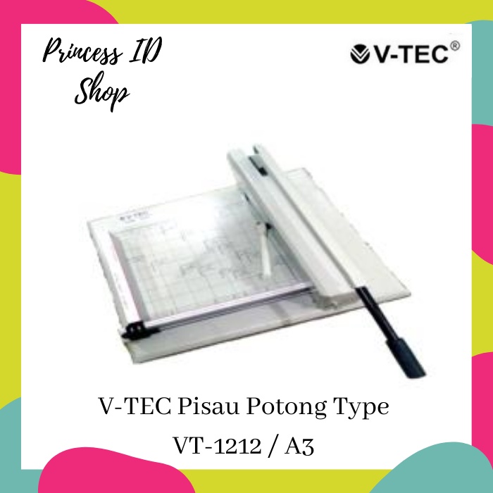 Jual MESIN PEMOTONG KERTAS V-TEC VT-1212 / A3 | Shopee Indonesia