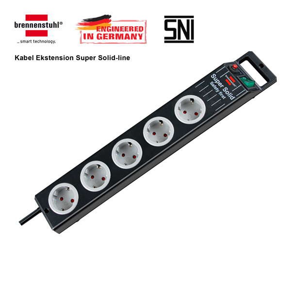 Buy Online Brennenstuhl Premium-Multi-Line Extension Socket, 3 M, 3 Sockets - View #2