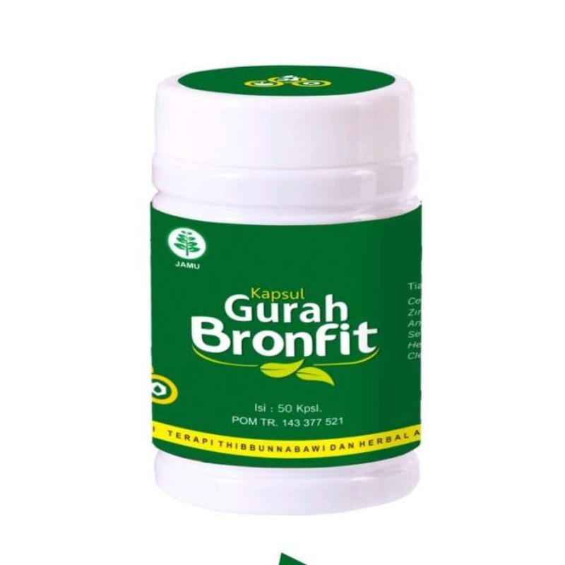 Jual Gurah Naturafit BRONFIT isi 50 kapsul | Obat Herbal Flu Batuk Asma ...