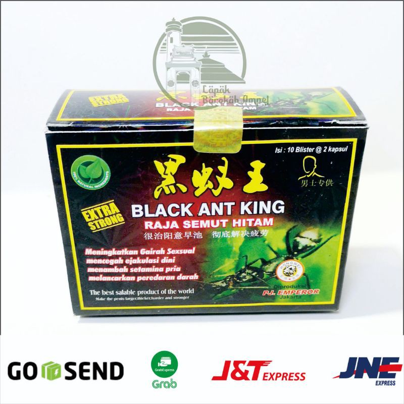 Jual Black Ant King Kapsul Original Obat Herbal Penambah Stamina Pria