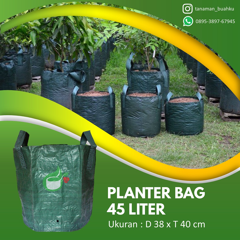 Jual Planter Bag 45 Liter Tambulampot Polybag Ukuran Besar Pot Tanaman Buah Shopee Indonesia 6341