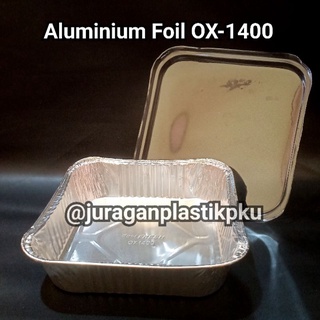 Jual Aluminium Foil Cup K-1452 | Loyang Persegi Petak 20x20 cm Dimsum ...